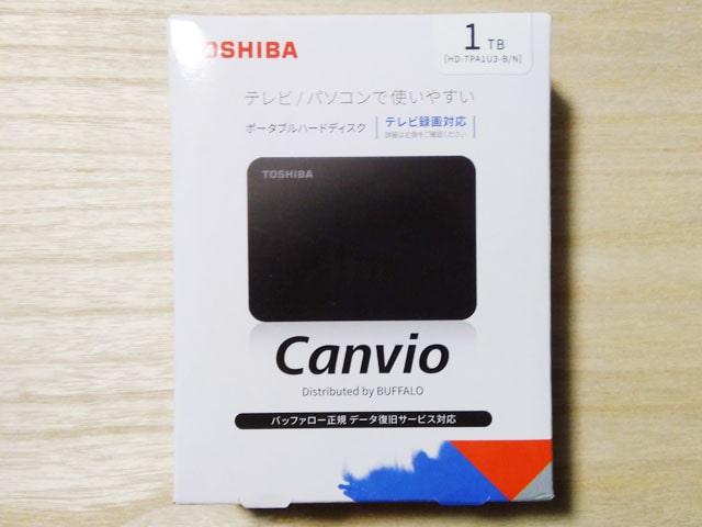 デポー バッファロー HD-TPA1U3-B 東芝製Canvio USB 3.0対応ポータブル ...